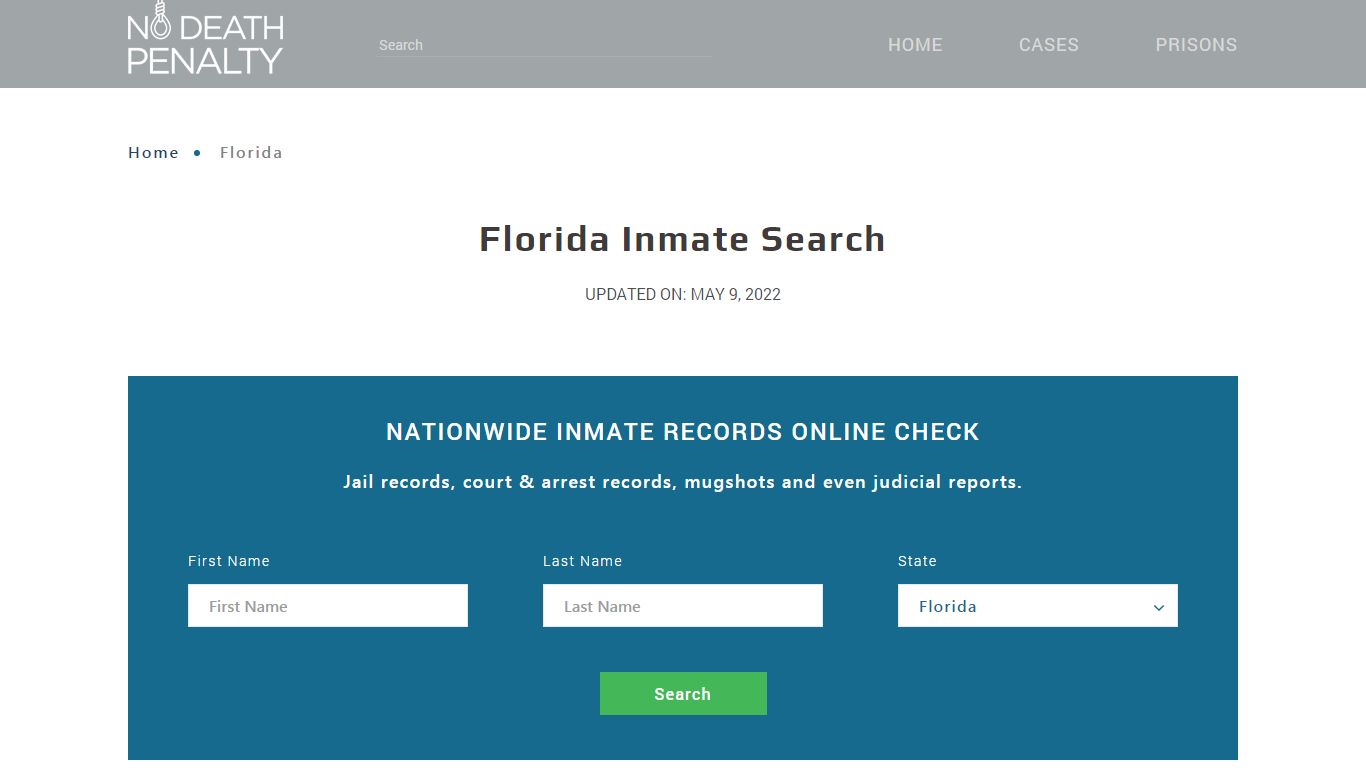 Florida Inmate Search – Florida Department of Corrections Offender Lookup